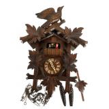 Vintage Wooden Carved Cuckoo Clock