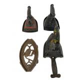 Decorative Cast Iron Irons & Bases