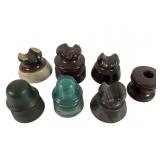 Electrical Insulators, 7-Piece Set