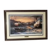 Terry Redlin Signed and Matted Print