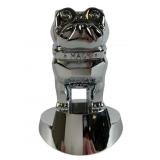 Chrome Mack Truck Bulldog Ornament