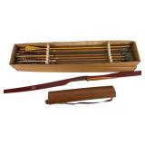 Bear Archery Bow, Quiver, and Arrows Set