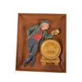 Neuweiler Beer Plaque, Louis F. Neuweiler