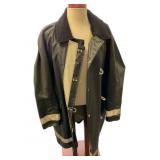 Black and Silver Mack Trucks Fireman Jacket