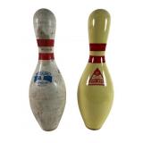 Two ABC Approved Bowling Pins