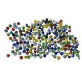 Large Assortment Multicolor Glass Marbles