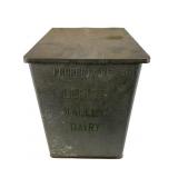 Lehigh Valley Dairy Metal Ice Box