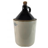 Stoneware 5-Gallon Crock Jug with Cork Stopper