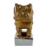 Bronze Colored Mack Truck Bulldog Ornament