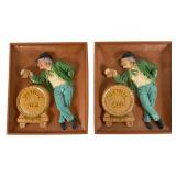 2 NeuWeiler Ale Wall Plaques
