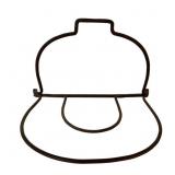 Primitive Wrought Iron Hanging Trivet