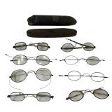 8 Pairs of Antique Eyeglasses