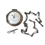 1775 Verge Fusee Pair Case Pocket Watch