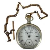 Elgin 1890 Silveroid Pocket Watch