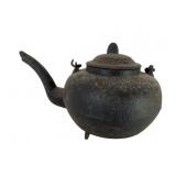 Cast Iron Tea Kettle with Lid