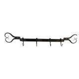 Hand-Forged Wrought Iron Pot Rack
