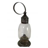 19th-Century Whale Oil Tin Lantern