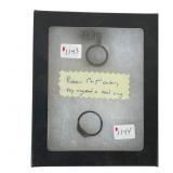 Roman Bronze Key and Seal Rings