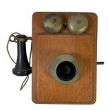 Swedish American Telephone Co. Hand Crank Phone