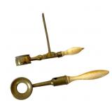 Brass and Ivory Field Microscope & Loupe