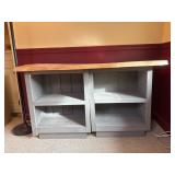 Barn Wood Side Tables with Live Edge Top