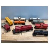Lionel O Gauge Diesel Switcher and Rolling Stock