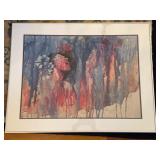 Watercolor by Nina Fritz, 1991