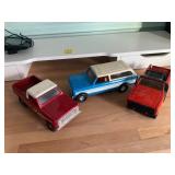 Ertl Pressed Steel Pickup Trucks and SUV Set