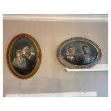 2 Ancestor Portraits in Convex Frames