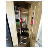 Utility Closet with Cleaning Equipment