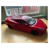 Red Chevrolet Corvette Model Car