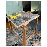Wooden Adjustable Puzzle Easel Stand