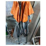 Collapsible Orange Canopy by Bravo Sports
