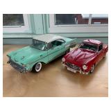 Two ERTL Diecast Model Cars