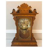 Antique Gilbert Gingerbread Mantle Clock