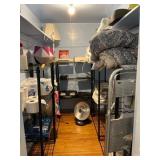 Closet Lot with Assorted Household Items
