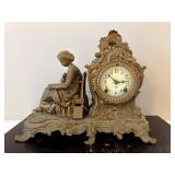 Antique Ansonia Figural Mantle Clock