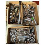 Large Grouping of Wrenches and Sockets