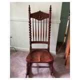 Oak North Wind Rocking Chair, 46 Inches