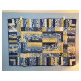 Modern Hand-Stitched Crib Quilt