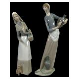 Lladro 1304 and 4875 Figurines