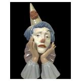 Lladro 5129 Sad Jester Figurine