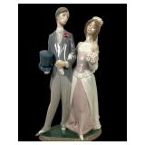 Lladro 1404 Bride and Groom Figurine