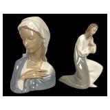 Lladro 4649 Madonna and 5476 St. Joseph