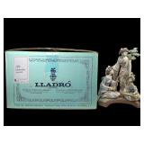 Lladro 1491 Oriental Music Porcelain Figurine
