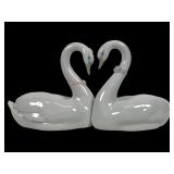 Lladro 6585 Endless Love Swans Figurine