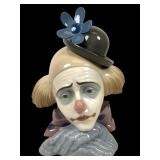 Lladro 5130 Pensive Clown Bust