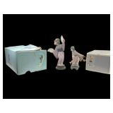 Lladro 4991 and 1447 Figurines with Boxes
