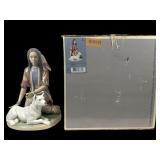 Lladro 6369 Indian Maiden Figurine