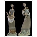 Lladro 4575 and 4701 Mother and Child
